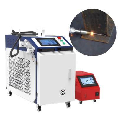Fiber Laser Welder 3 In 1 Handheld Laser Welding Cleaner Welder Cutter 1000-3000w
