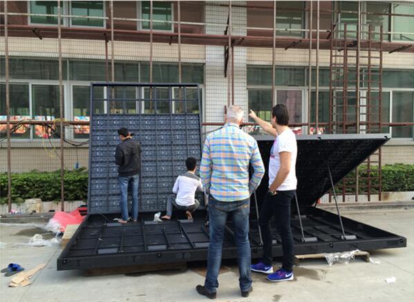 Занавес дисплея СИД обслуживания СМД 3535 передний видео- подгонял с 140 углом взгляда х 120 в