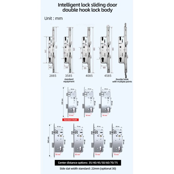TTLOCK Wholesale Face Recognition Fingerprint Lock Narrow Bezel Cell Phone Aluminum Door Code Lock Automatic Smart Door Locks