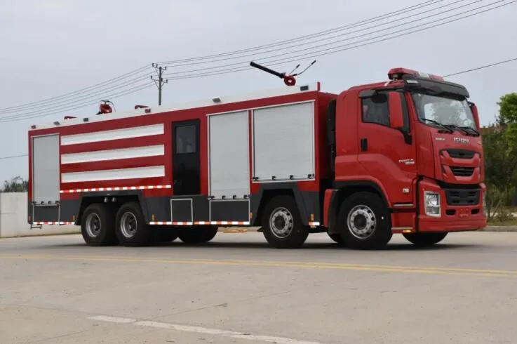 ISUZU Giga Foam Fire Trucks 351hp-450hp Fire Fighting Water Truck