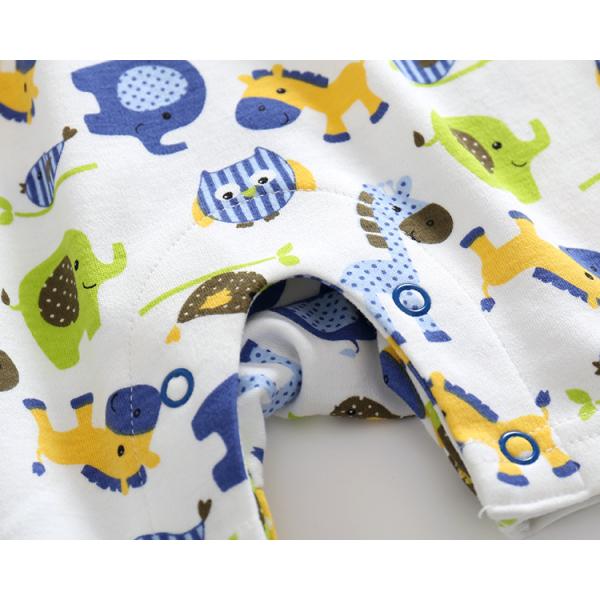 Soft Cute Newborn Baby Clothes Short Sleeve Bodysuit Baby Boys And Girls