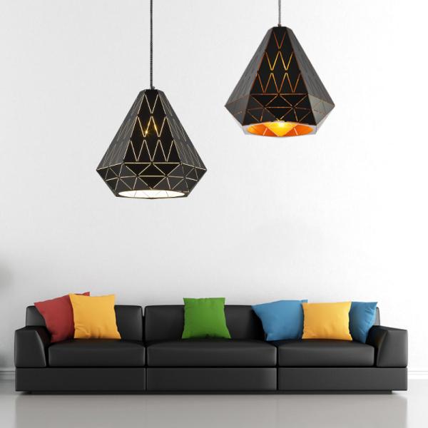 Antique Industrial Iron Hanging Pendant Lamp for Restaurant