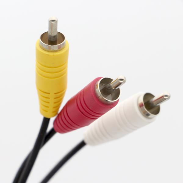 OEM 9 Pin Mini Din a RCA S Video Cable de audio para pantallas de televisión Receptor de audio y video