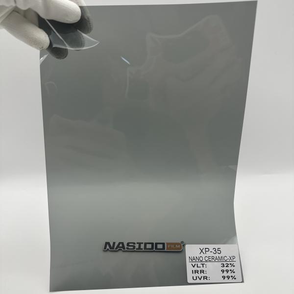 NASIDO XP-35 Deep Black 2HD Nano Ceramics Film Auto Windscreen Tint 1.52*30m