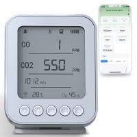 ポータブル NDIR Co2 スマート空気の品質モニター ブルートゥースガスセンサー分析器