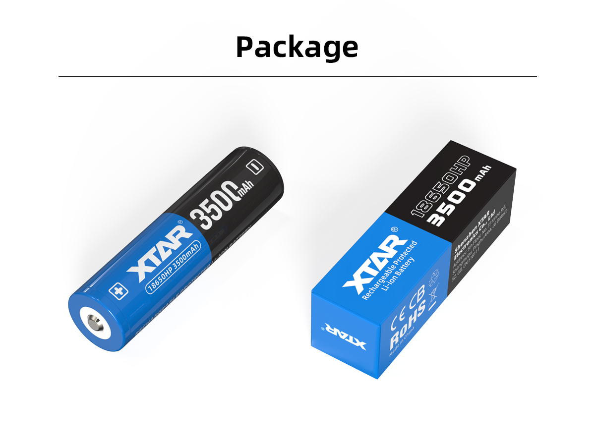 18650 Battery 3500mAh Capacity with 15A High-Drain Power and 500+ Cycle Life for Industrial Equipment