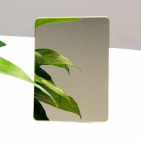 3.0mm Mirror 304 Black Decorative Stainless Steel Sheet Gold Nano Stainless Steel Plate