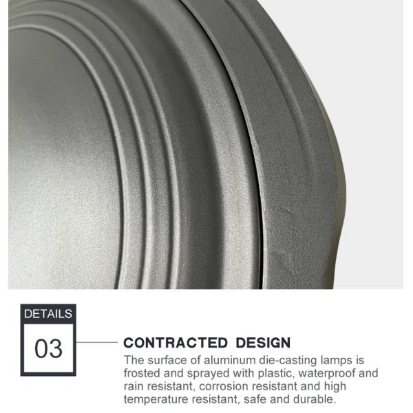 Garden Lamp 30W 3000-6000K IP65 500*500*350MM 5.5KG 140-76MM 3-6M