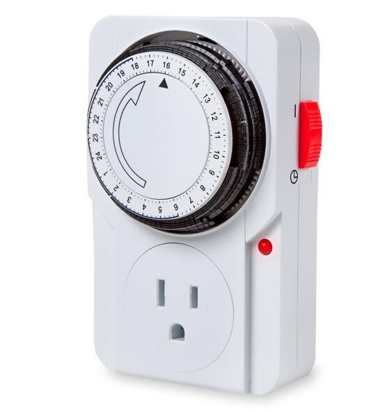 china factory TU-22A 24 Hour Heavy Duty Plug-in Mechanical Timer Grounded