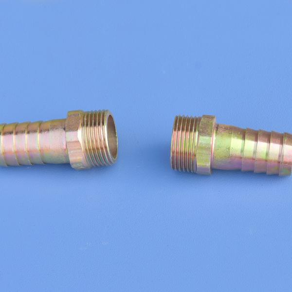 Oil Tanker Accessories Non Swivel Fuel Nozzle Connector For Petrol Service Equipment