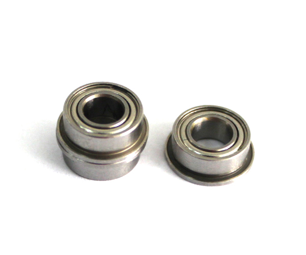 High Precision Stainless Steel Flange Bearings SMF115ZZ 5 * 11 * 12.6 * 4mm