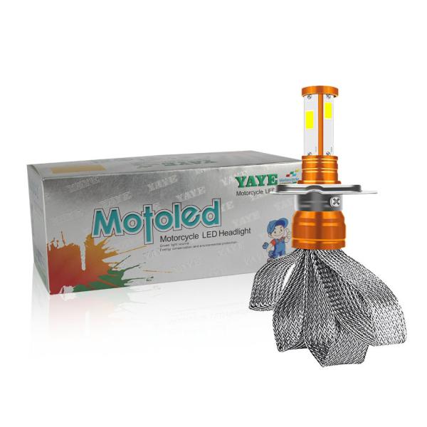 4500LM 6000LM 8000LM H7 Farol de motocicleta lâmpada Ba20D P15D 45W