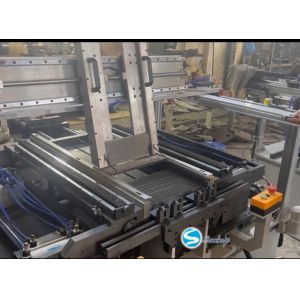 Professional Semi-automatic Radiator Core Builder Machine With 3 Indenters And 1 Workstation