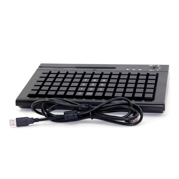 Teclado programável da posição da membrana do MX da cereja de 78 chaves com o leitor de cartão do furto