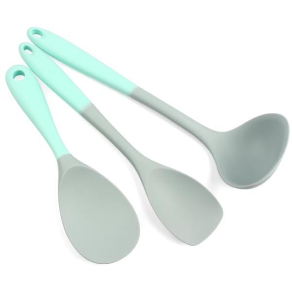 Food Grade Silicone Kitchen Utensils Set for Non-stick Cooking Tools 670g Home Kitchen