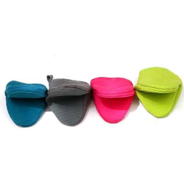High-resistance Eco-friendly cotton pot holders oven mitts cotton oven glove