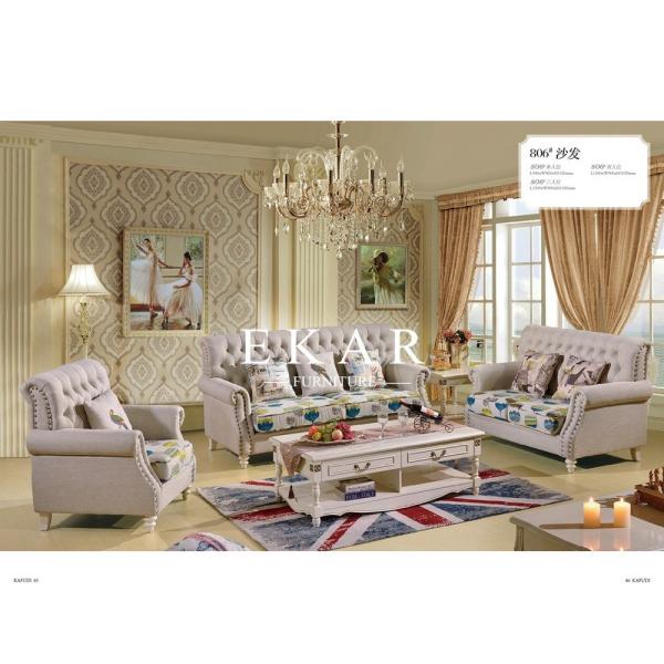 New design luxury classic furniture living room sofa