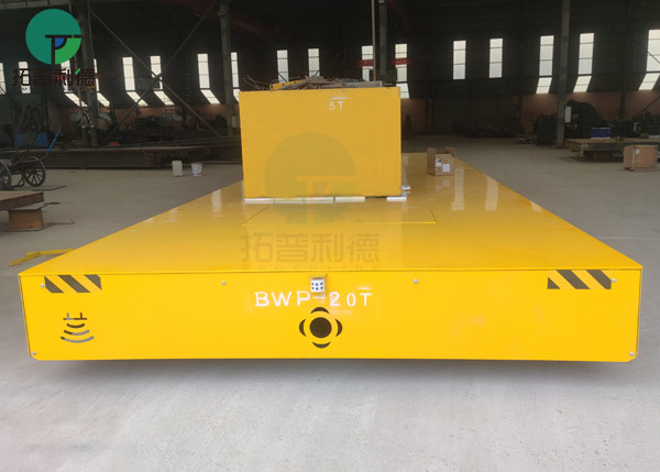 10t trackless battery 360 degree steering electric transfer cart