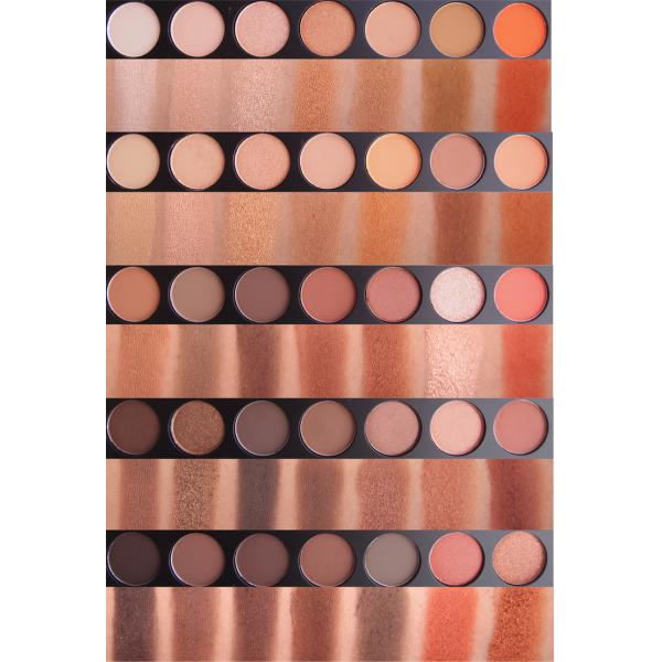 Private Labelling Makeup 35 Colors Eyeshadow Palette , Same Quality As Morphe Eyeshadow
