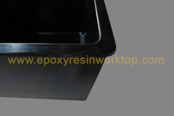 Strong alkali resistance epoxy undermount sink 1.0 meter for testing centre