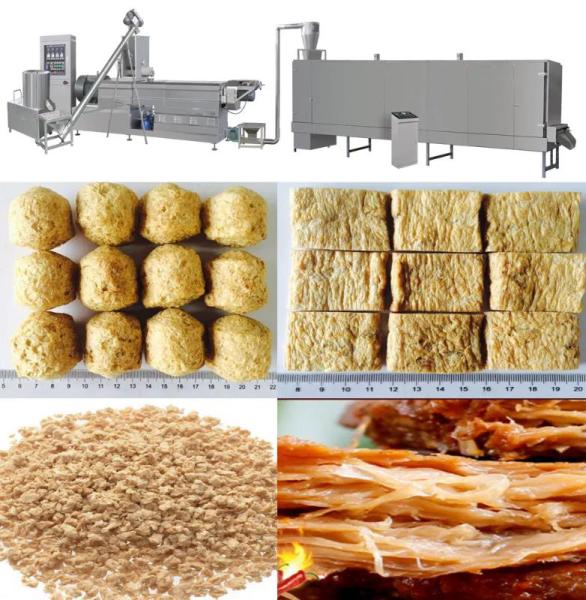Machine d'extrudeuse du soja d'acier inoxydable pour la protéine d'isolement par soja