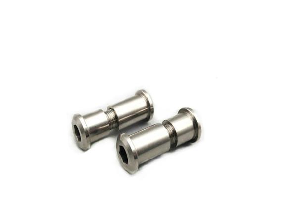 Ti Bike Bolts Titanium Lock Screw For Birdy Nut Hex Pair Male / Female Thread