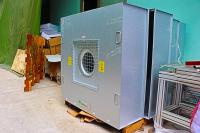 4x4 4ft HEPA H14 Laminar Flow Hood Air Cleaning Equipment FFU For Mushroom Growing
