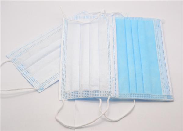 Adult Size Non Woven Fabric Mask White Blue Green Yellow Pink Surgical Supplies
