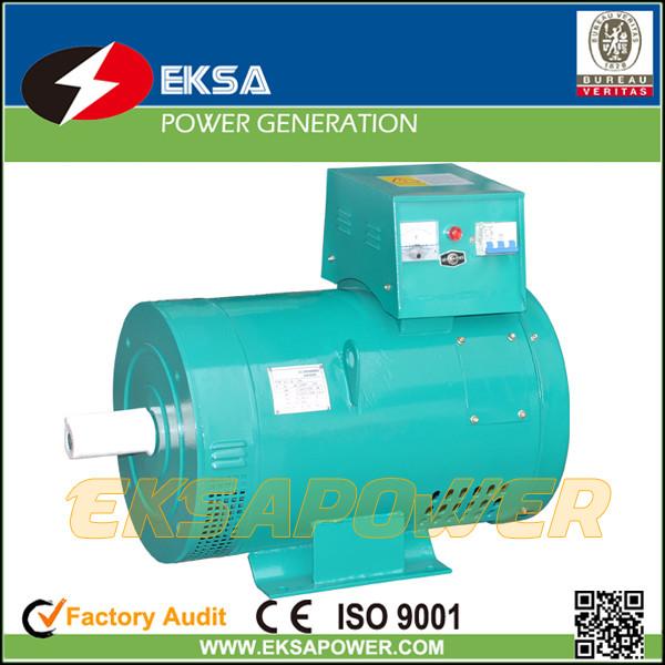 ST single phase STC three phase Serise Brush Alternator AC Electric Generator Set 3kw To 50kw price list for Family