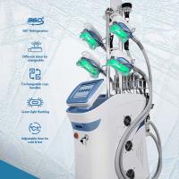 5 poignées Cryolipolysis amincissant la graisse du corps de ventilation machine gelant 360 degrés