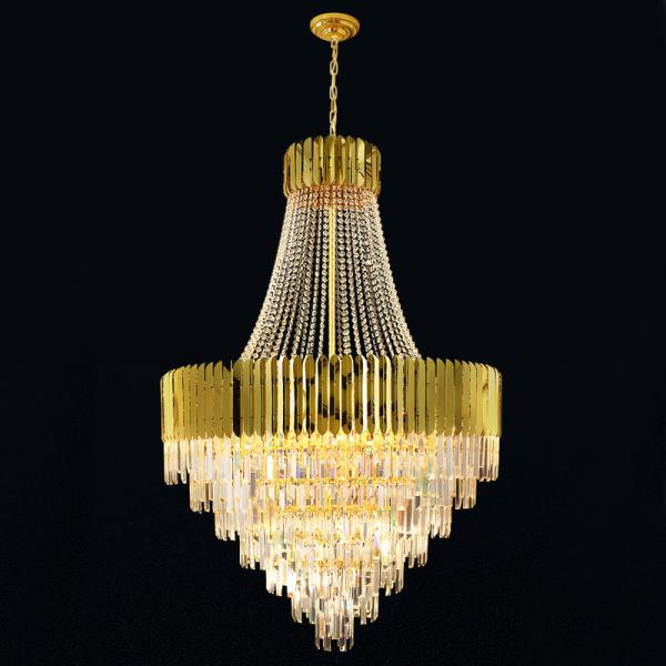 Led Crystal Chandelier For Living Dining Room Round Rectangle hotel lobby chandelier(WH-CY-239)