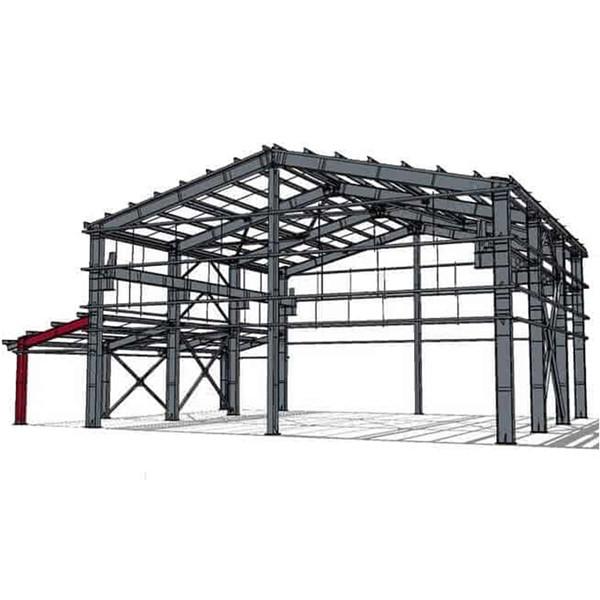 Steel Structure Prefabricated Warehouse Construction Steel Frame Shed  Factory