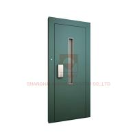 Portes coulissantes laminées à froid de main d'ouverture en acier de centre pour l'ascenseur de passager
