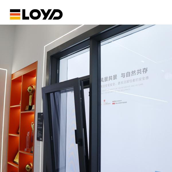 1500x1500 Alumínio Tilt And Turn Window Skylights Top Hang