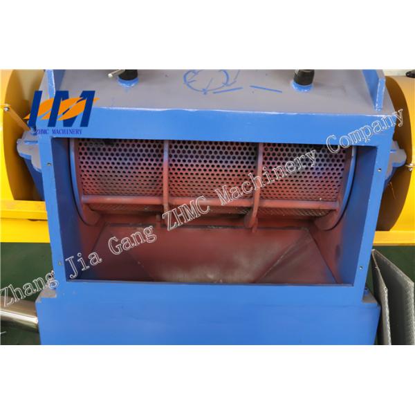 50-150mm Industrial Plastic Shredder Machine For Waste Tyre Recycling Paint Bucket