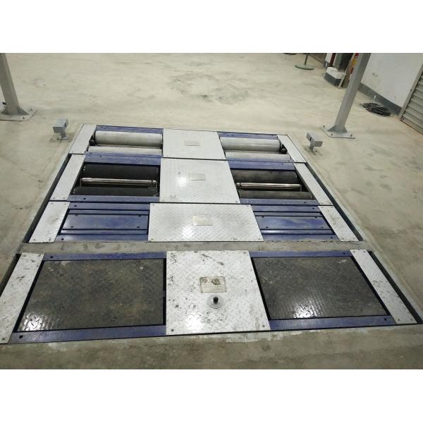 5-in-1 Roller Brake Tester with 4000kg Max Axle Load Patented Sanding Roller and Industrial Control Computer