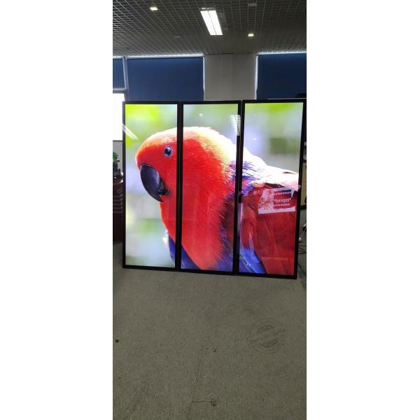 75 дюймовый полный экран вертикальный LCD дисплей IR сенсорный LCD дисплей на полу цифровые вывески Android Windows OS