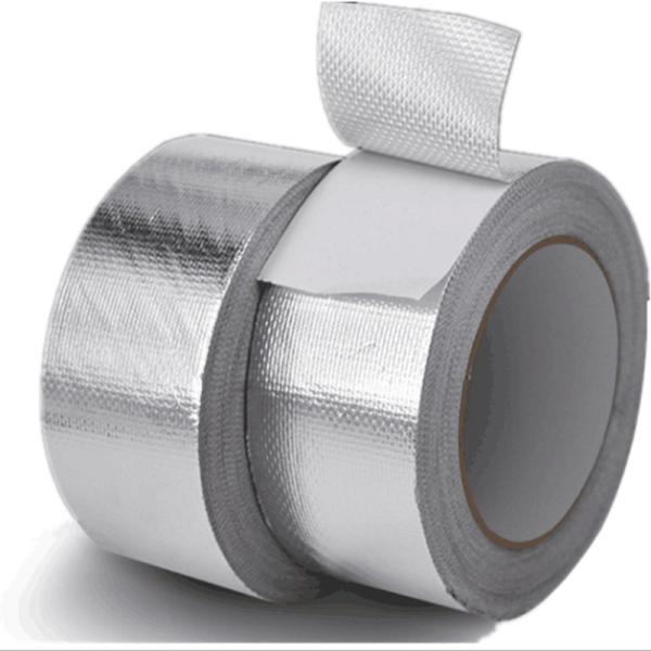 Tela de fibra de vidro de papel de alumínio de prata isolada para reflexo térmico