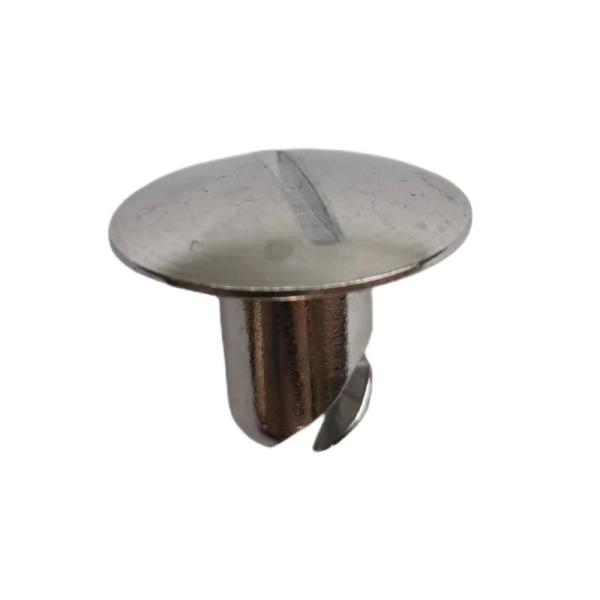 Universal Car Fitment 1 Large Head 7/16 x.500 Silver Aluminum Quarter Turn Dzus for Racing Cars Universal Fit