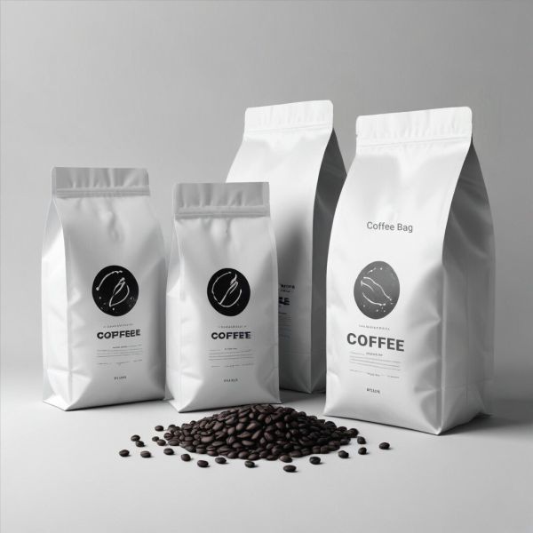 Biodegradable Coffee Bag Custom Print Logo Bolsas De Cafe Gusset Bag Coffee Bean Packaging