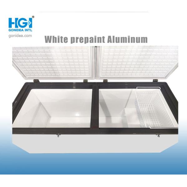 OEM рынка открыть двери замораживателя комода 74 дюймов Cuft Frost глубокой верхней свободные 23