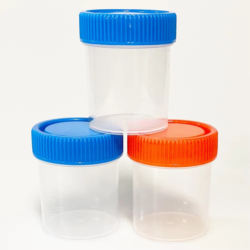 Wholesale Price 40ml Size Transparent Cup Sputum Collection Container