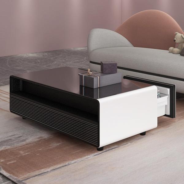 Primst Wine Cooler Fridge Table With Speakers Music Player For Home Bar Theater Living Room Hotel