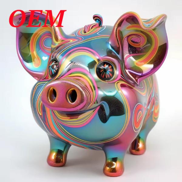 Precioso Banco de Porco Moedas Banco Caixa de Dinheiro Crianças Regalo Porto de Entrega Shenzhen