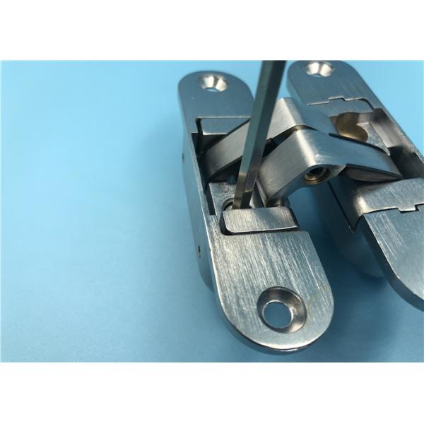 180° Heavy Duty Cabinet Door Hinges / Self Closing Concealed Hinges 60 Kgs/3 Pcs