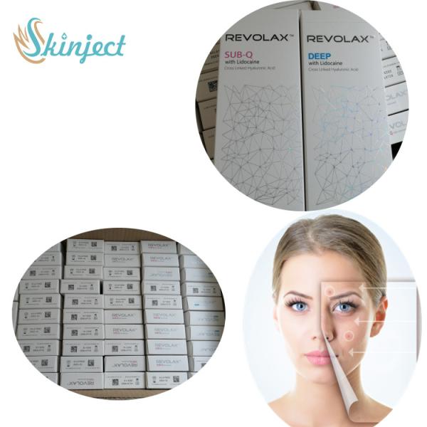 Injection 1,1 ml de Revolax de lèvre d'acide hyaluronique lié par croix de remplisseur