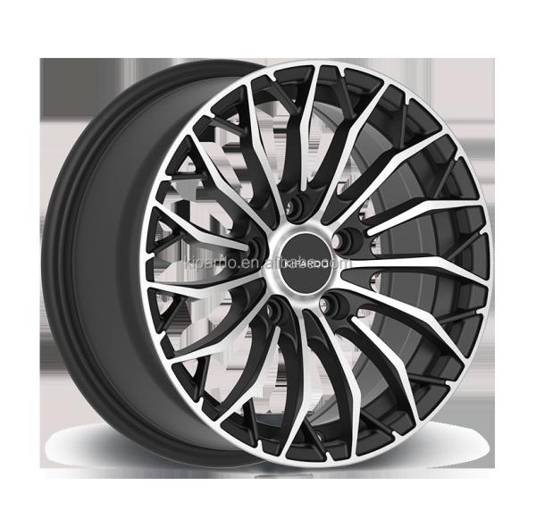 17 Inch Custom Made  Aftermarket Mag Wheels Black Finishing