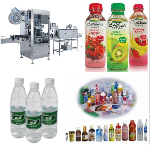 Промышленные автоматические машина обруча сокращения/печатная машина рукава сокр