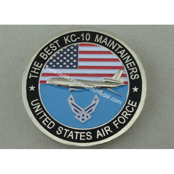 Aircraft Maintenance SQ Personalized Coins By Zinc Alloy Die Casting