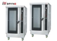 Ten Trays Commercial Stainless Steel Convection Bakery Oven With Strong Wheel